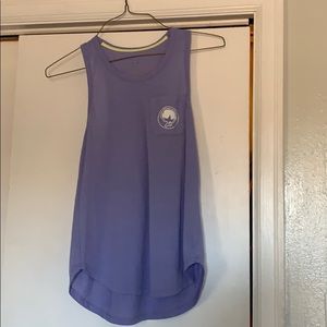 Southern shirt purple tank top